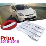 Prius door handle cover in chrome