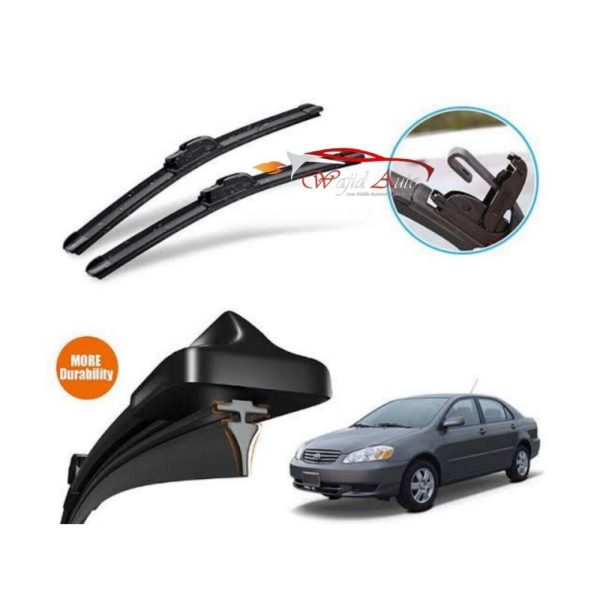 Wiper blades for toyota corolla 2002,2003,2004,2005,2006,2007,2008 silicone