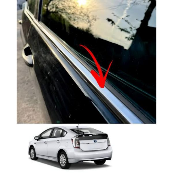 Weather Strips chrome for prius