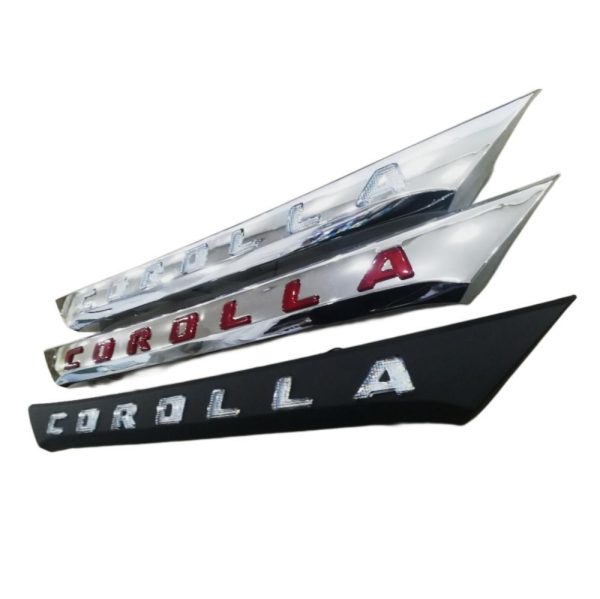 Toyota corolla 2015,2016,2017,2018,2019,2020,2021,2022,2023,2024,2025 garnish with led black