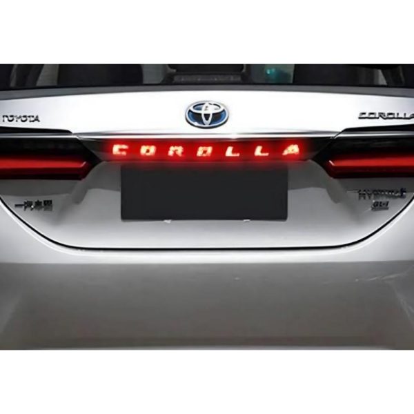 Toyota corolla 2015,2016,2017,2018,2019,2020,2021,2022,2023,2024,2025 garnish with led chrome