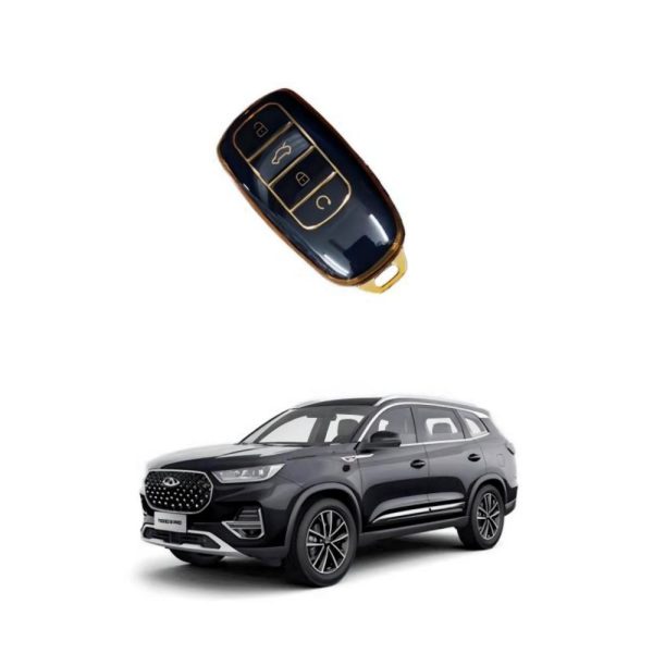 tiggo 8 pro tpu key case black