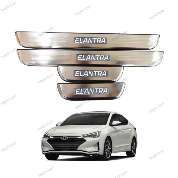 Hyundai elantra led door sill plates