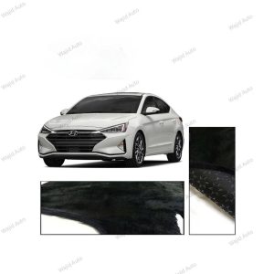 Black colour velvet dashboard carpet for elantra 2021,2022,2023,2024