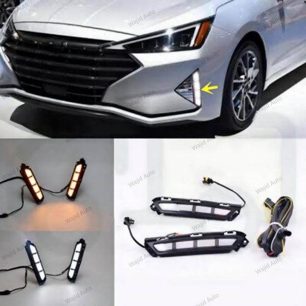 Hyundai elantra front drl new style