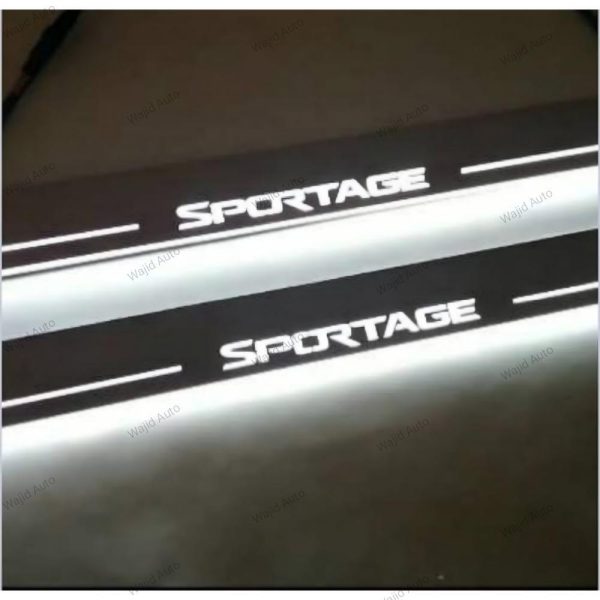 kia Sportage 3d sill plates with sportage logo