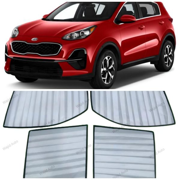 4pc Window Curtain special white Fabric For kia sportage