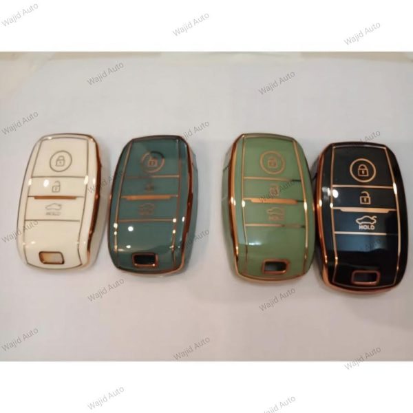 TPU Plastic key cover in different colours for kia sportage key