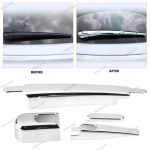 4pc set of wiper chrome for kia sportage