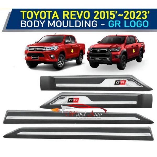 Toyota revo 2016,2017,2018,2019,2020,2021,2022,2023,2024,2025 GR door molding door moulding