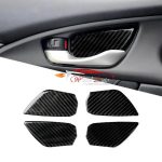 Interior door handle inner bowl carbon for civic