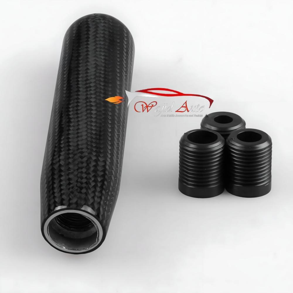 Universal Mugen style long gear knob in carbon fiber