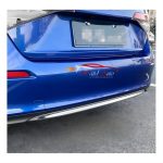 Rear bumper chrome trim For honda Civic 10th generation