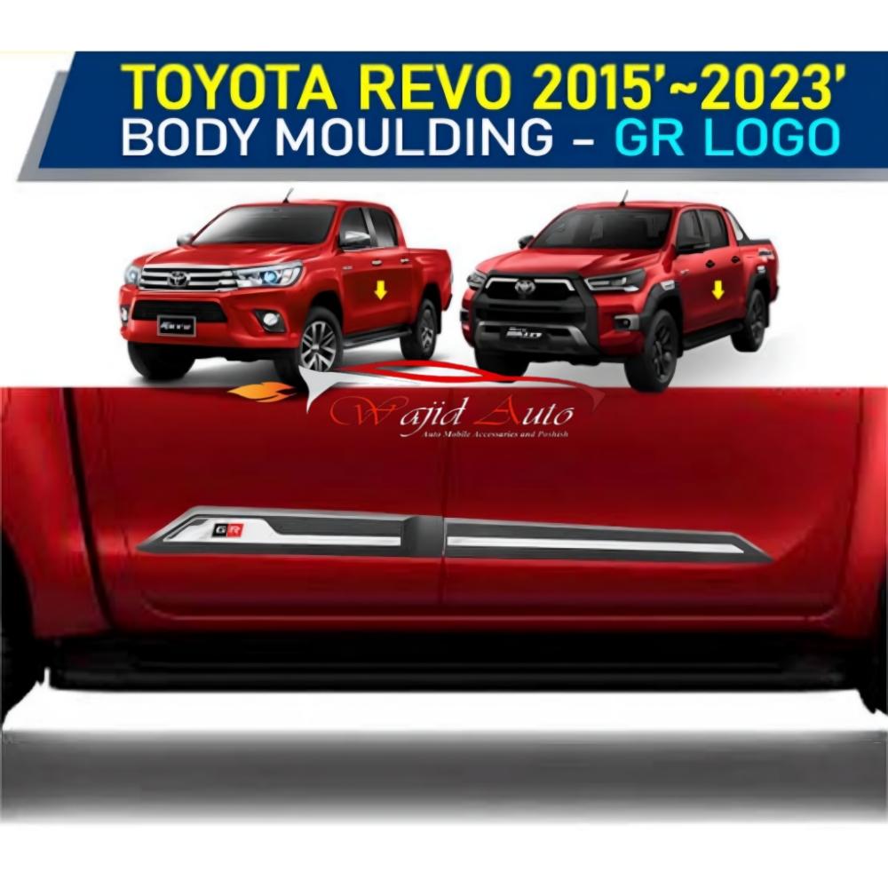 Revo body moulding with GR logo