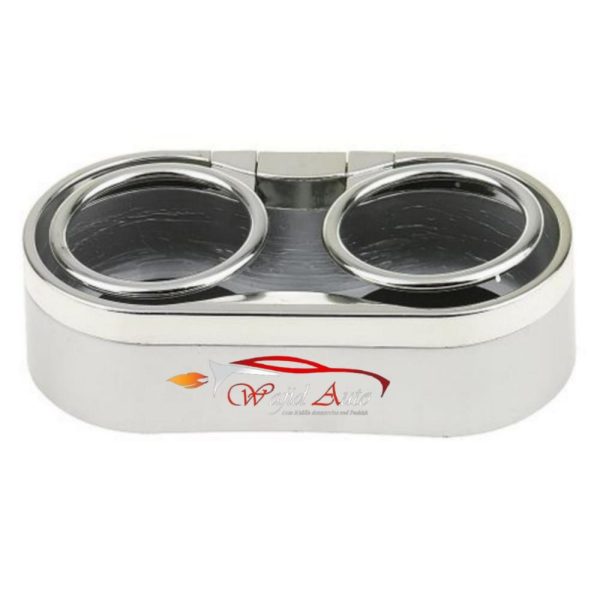 Dual Hole cup holder for dashboard