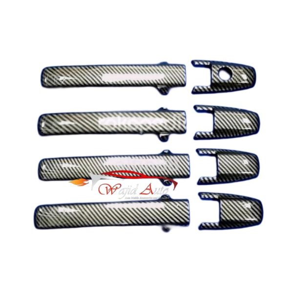 Honda brv Door handle cover carbon Fiber