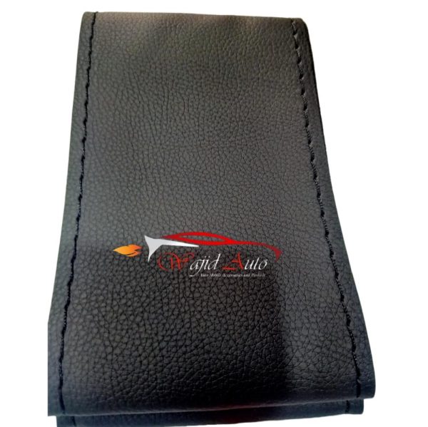 Leather sewing steering wheel cover