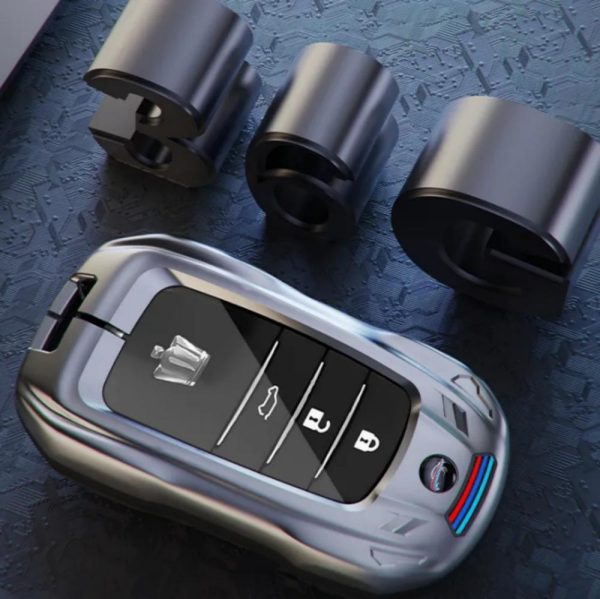 Zinc metal key case car style fortuner