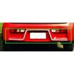 Alto Rear Bumper zig zag chrome