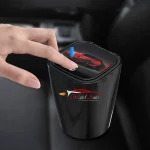 Push button universal car ashtray