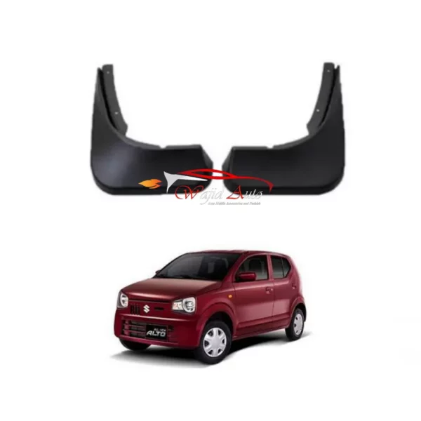 Mud flaps black colour for alto 660cc