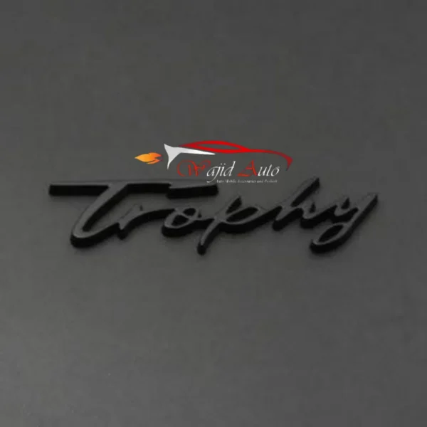 Trophy monogram | emblem black
