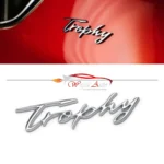 Trophy monogram | emblem silver