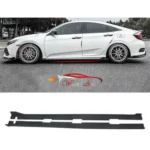 Type r side skirts honda civic x