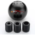 Gear Knob Aluminium round ball black