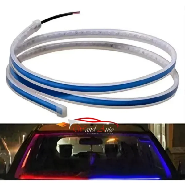 Police flasher light strip