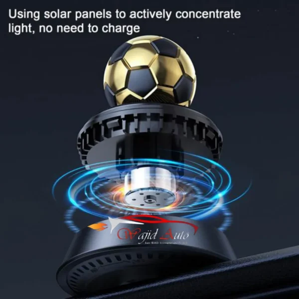 Solar perfume football golden