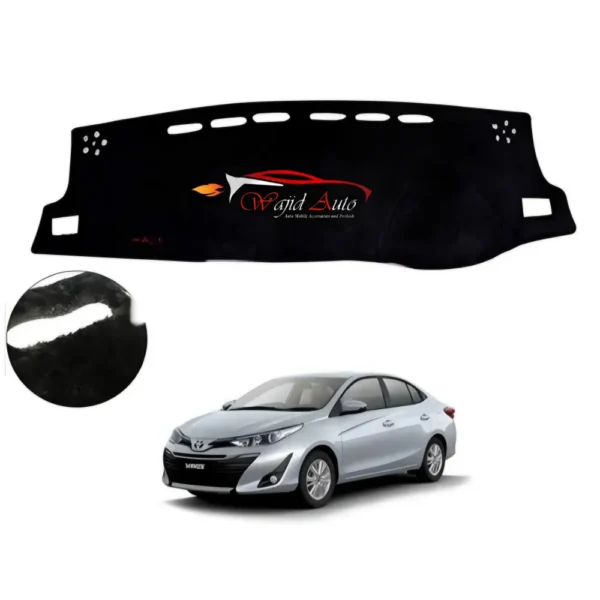 Velvet dashboard mat toyota yaris 2020,2021,2022,2023,2024,2025