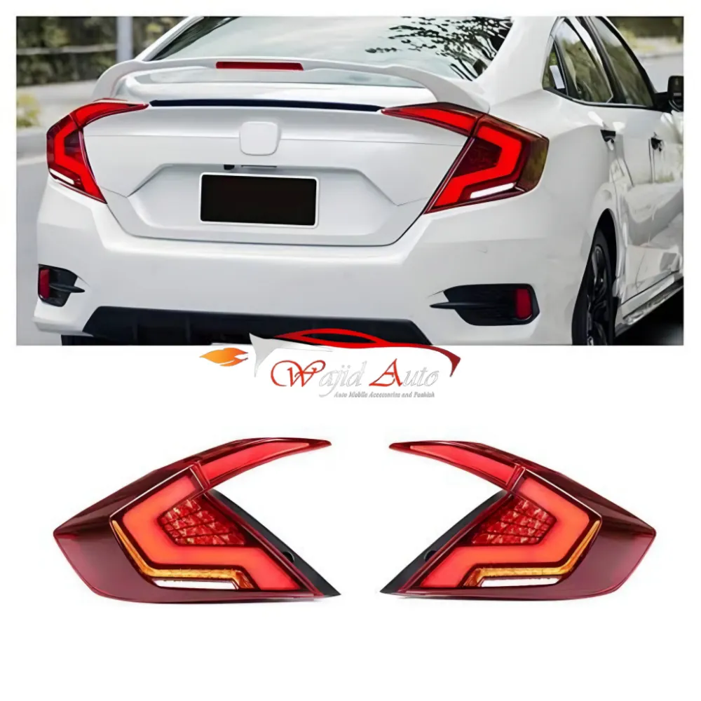 Audi style tail lights for honda civic x