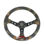 Camouflage Leather Steering Wheel