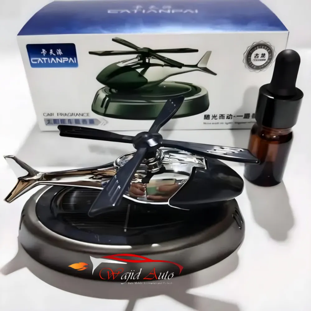 Helicopter solar perfume