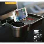 Rear seat cup holder and tray HEADREST FITTING MULTIFUNCTION