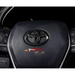 Toyota steering logo carbon