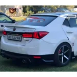 Toyota Corolla x 2015-2024 rear window spoiler fiber