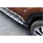 Kia sportage side steps chrome line black line