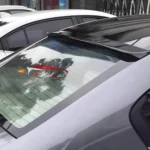 Roof spoiler abs plastic for honda civic reborn 2007-2012