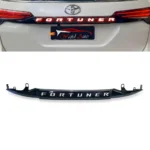 Toyota fortuner 2016-2021 trunk garnish black with led