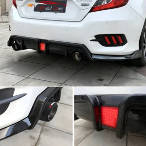 Civic X 3pc Diffuser with light