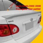 Toyota Corolla 2002-2008 Trunk spoiler Fiber