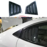 Toyota yaris quarter louver carbon fiber