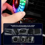 Car Aromatherapy Rhythm RGB Light vent perfume