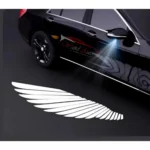 Universal Rearview mirror angel wing light