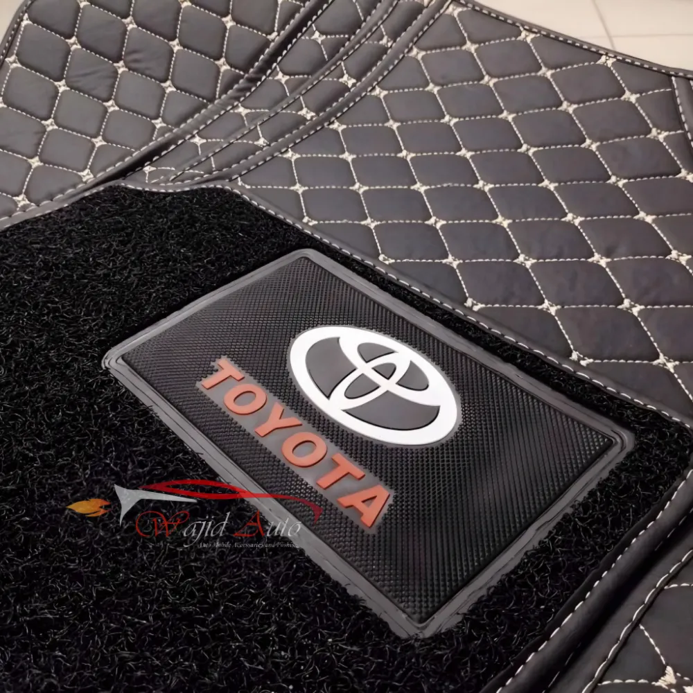 9D luxury floor mats toyota