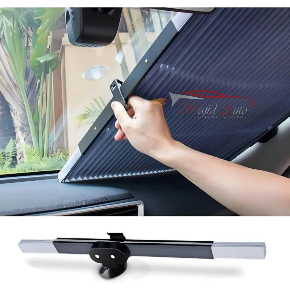 Automatic retractable uv protection shade