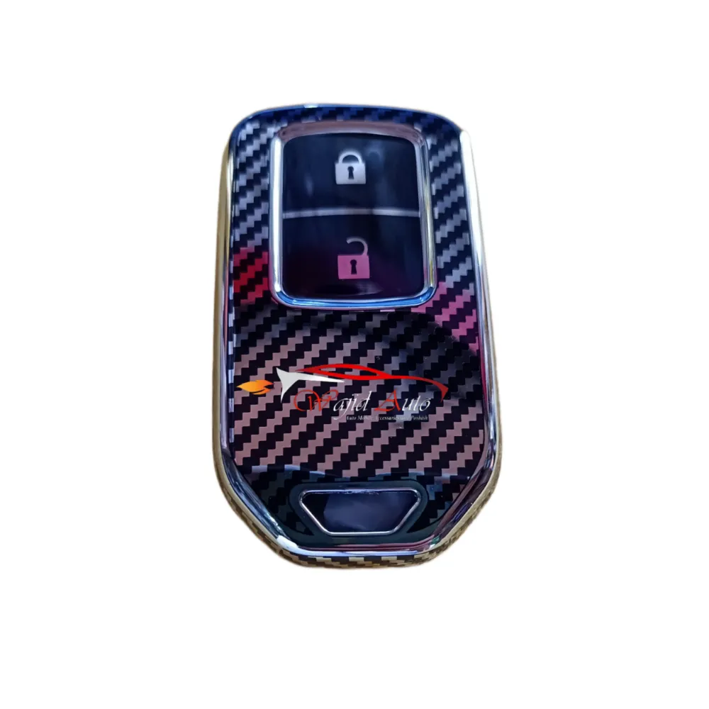 Honda 2 button tpu carbon key case