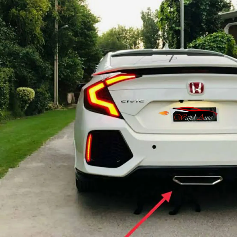 Honda Civic X Si diffuser